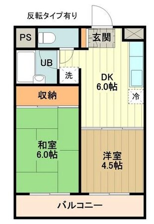 プログレス国立の物件間取画像